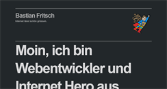 Desktop Screenshot of bastian-fritsch.de